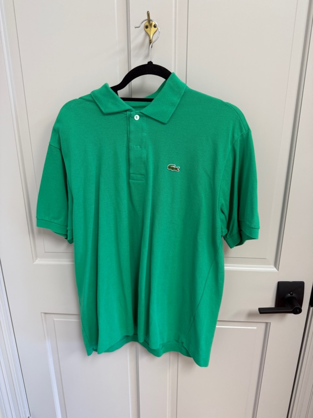 Lacoste Men's Bright Green Pique Polo